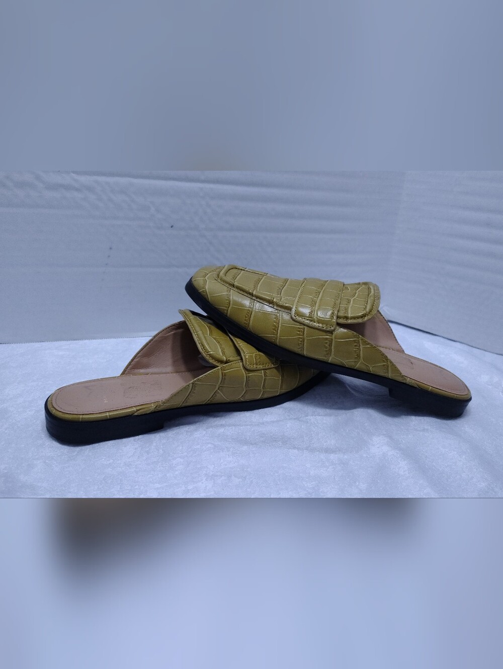 Marc Fisher LTD Flyta Croc-emvossed, Men # 8.5 US